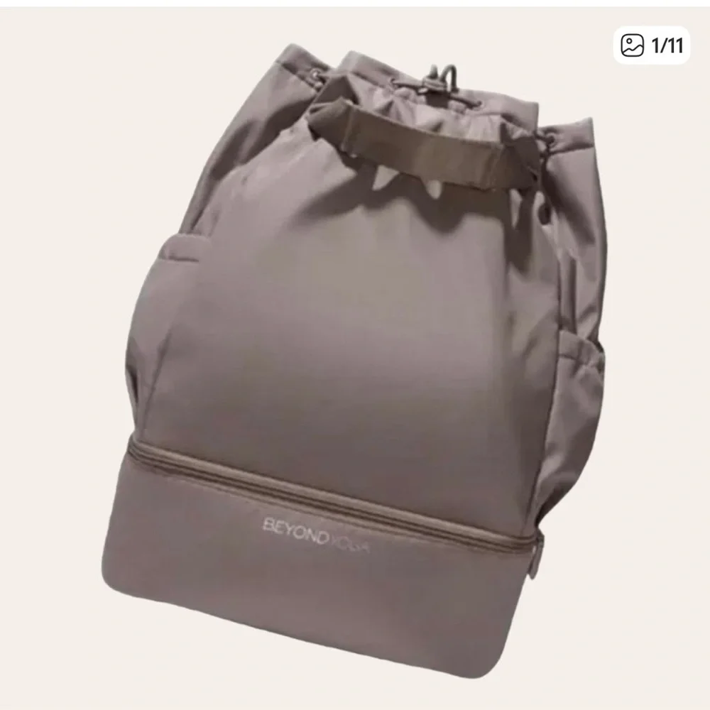Beyond Yoga Gray TaupeBackpack